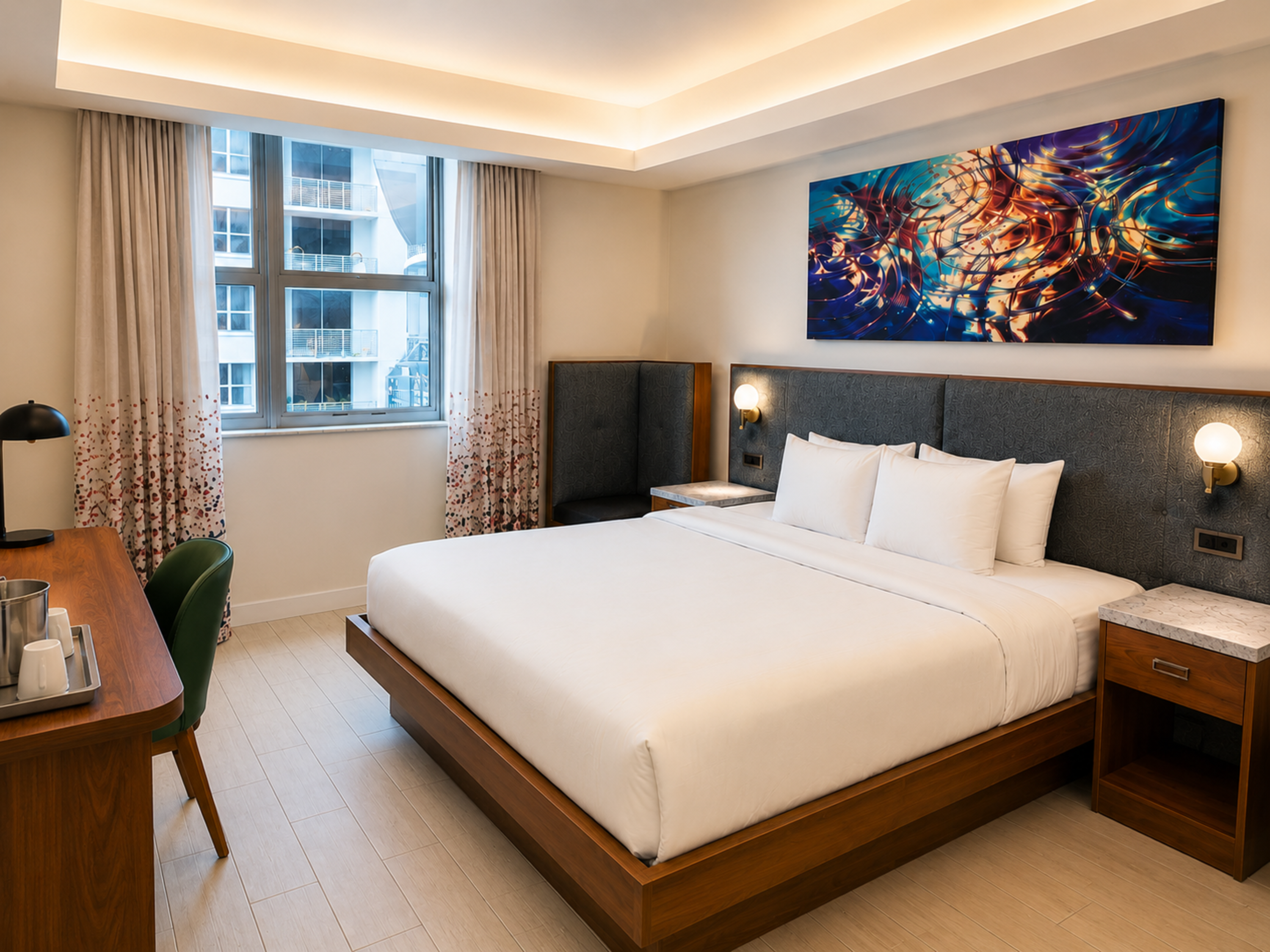 Elegant King Studio • Poolside Serenity – Circ Hotel 2