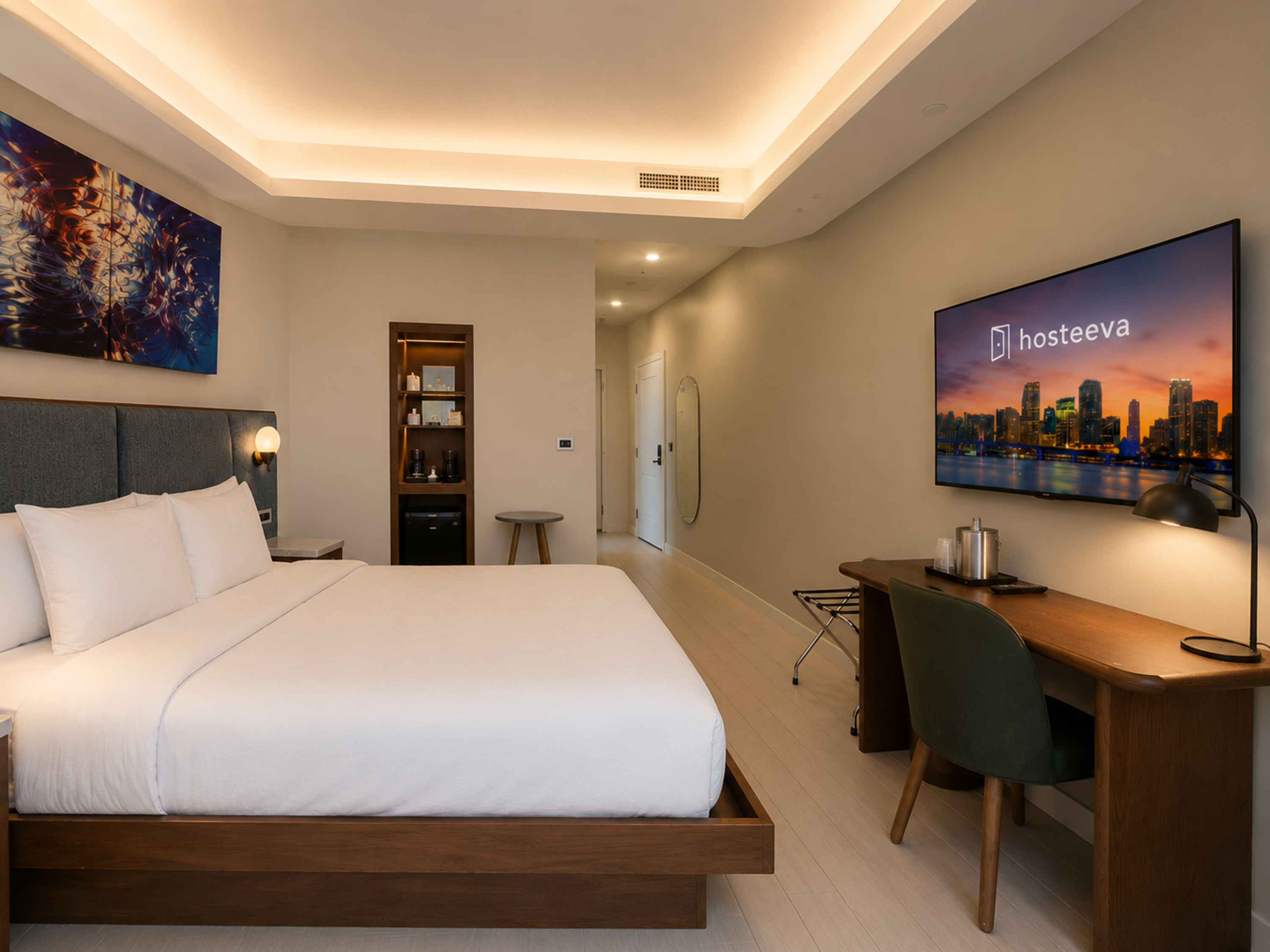 Elegant King Studio • Poolside Serenity – Circ Hotel 3