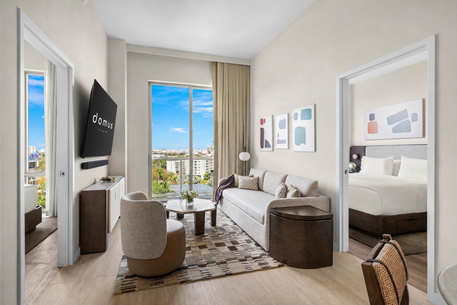 Modern 2-Bedroom Retreat in Domus Brickell Park