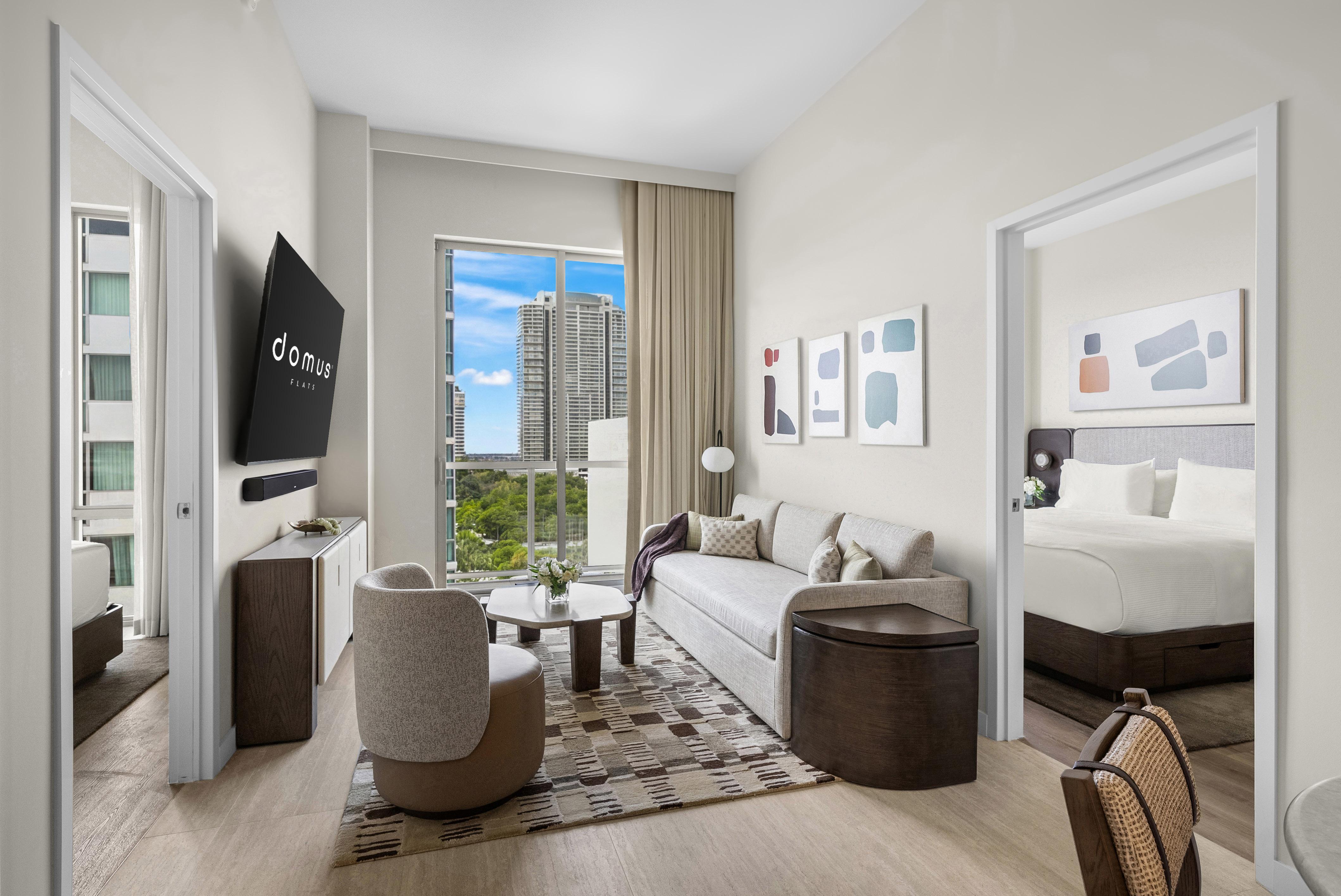 Elegant Urban 2BR Condo at Domus Brickell